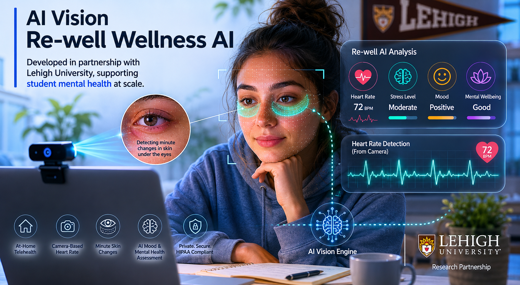 Re-well wellness AI interface